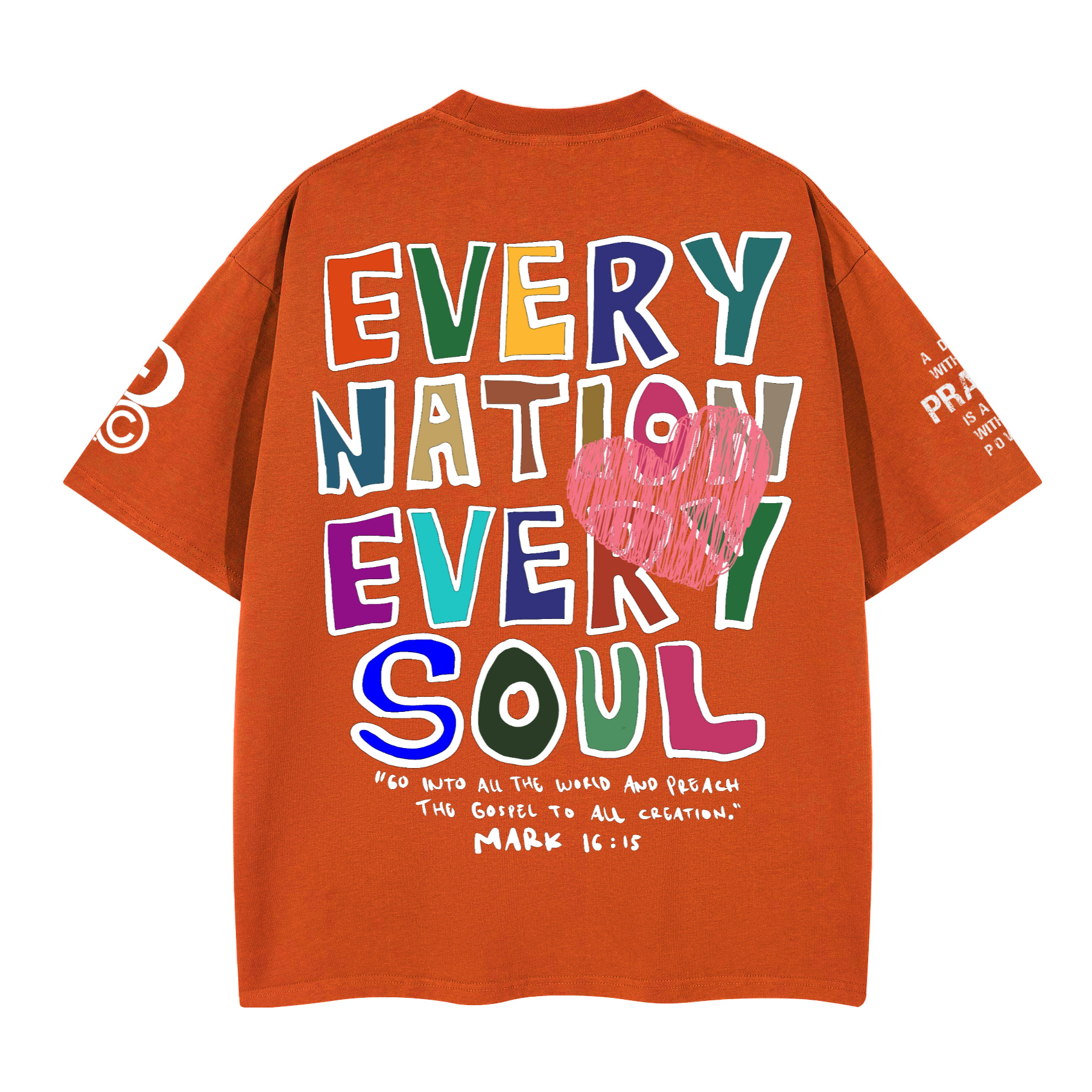 "EVERY NATION EVERY SOUL" Premium Cotton Unisex T-Shirt