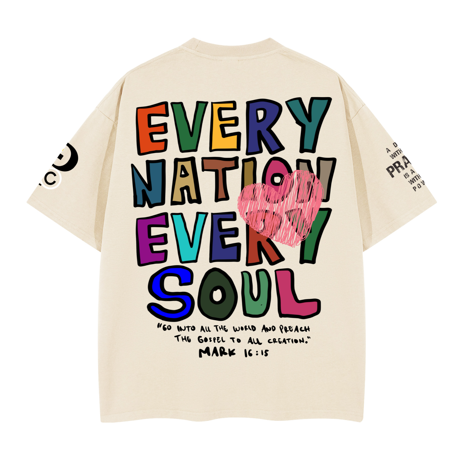 "EVERY NATION EVERY SOUL" Premium Cotton Unisex T-Shirt