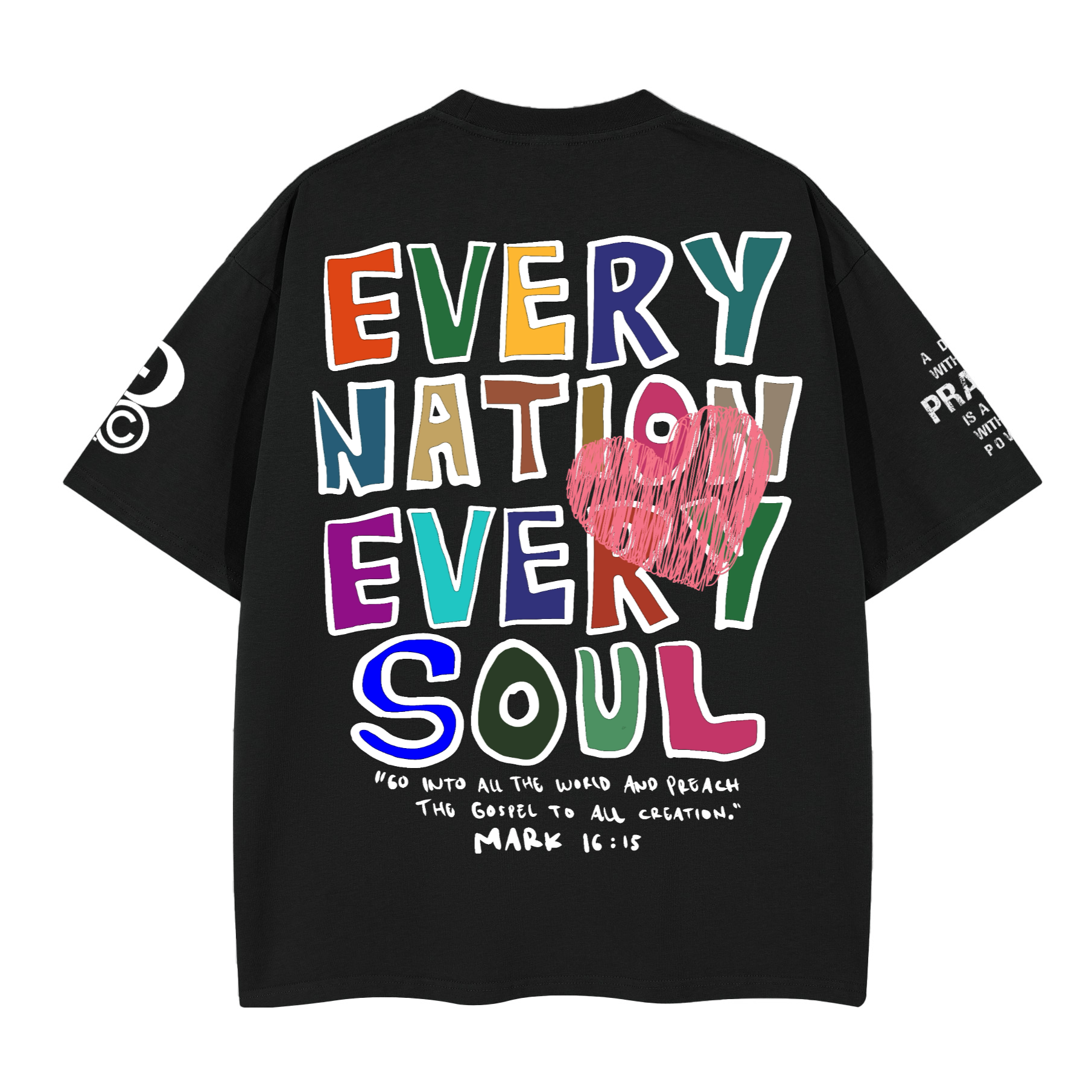 "EVERY NATION EVERY SOUL" Premium Cotton Unisex T-Shirt