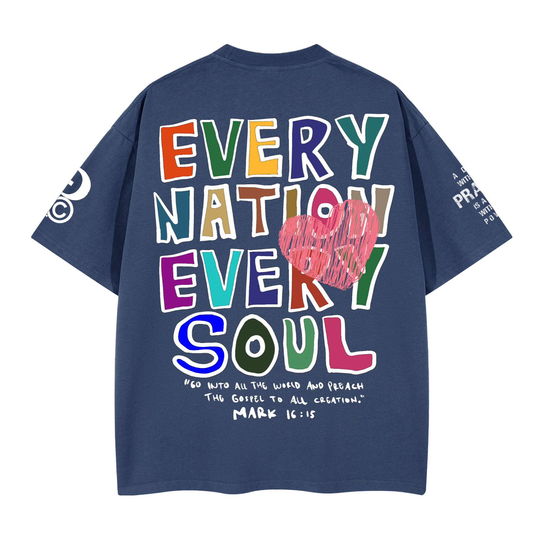 "EVERY NATION EVERY SOUL" Premium Cotton Unisex T-Shirt