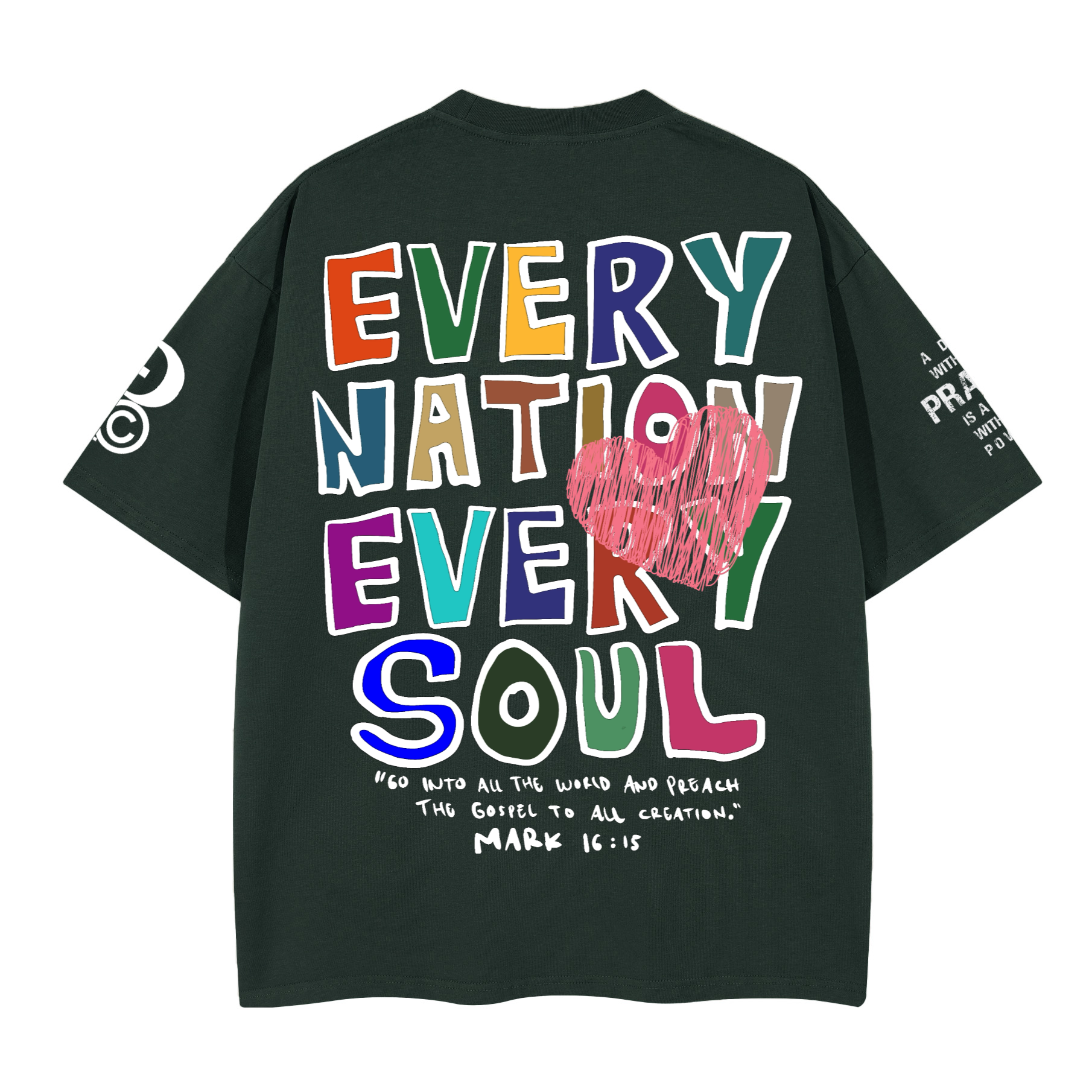 "EVERY NATION EVERY SOUL" Premium Cotton Unisex T-Shirt