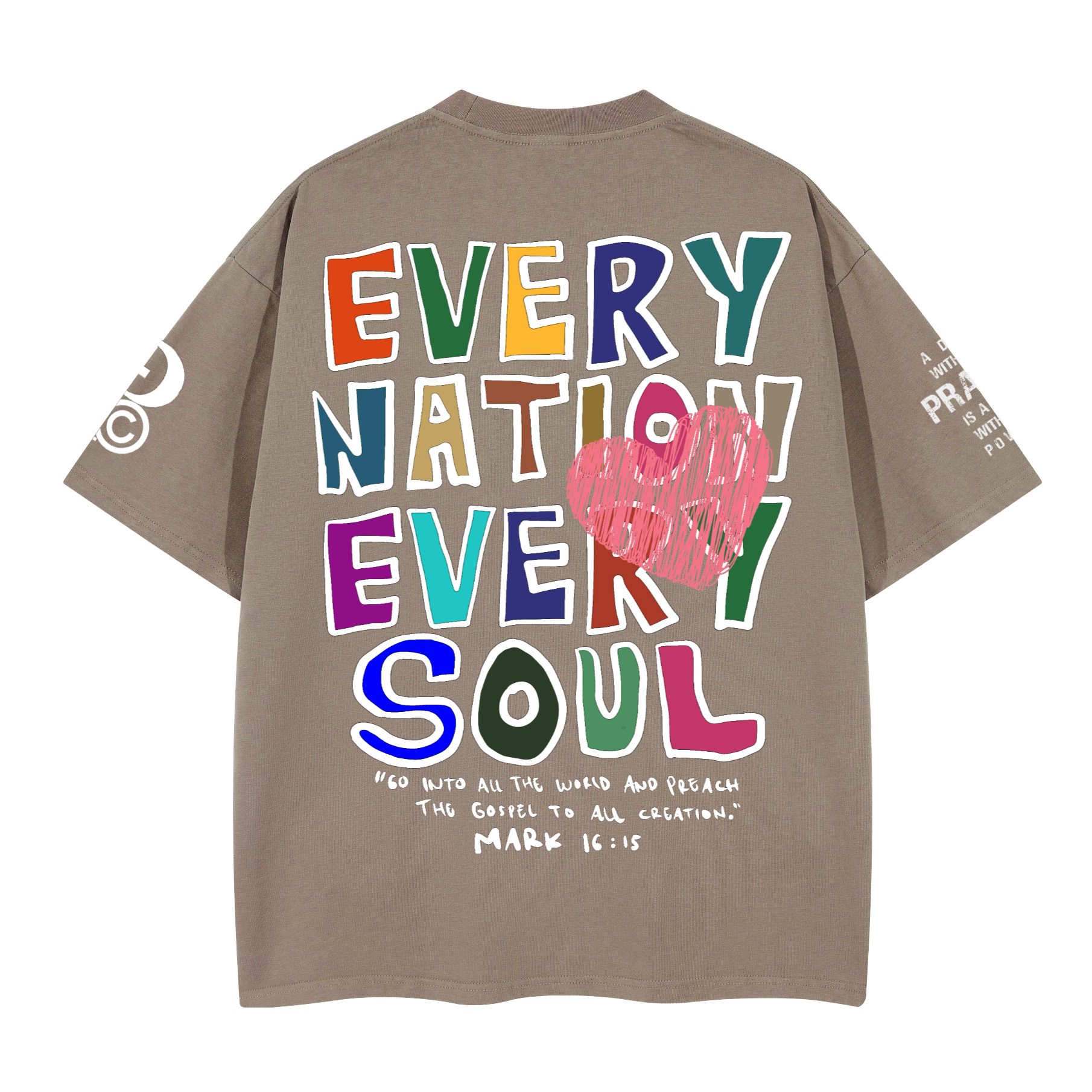 "EVERY NATION EVERY SOUL" Premium Cotton Unisex T-Shirt