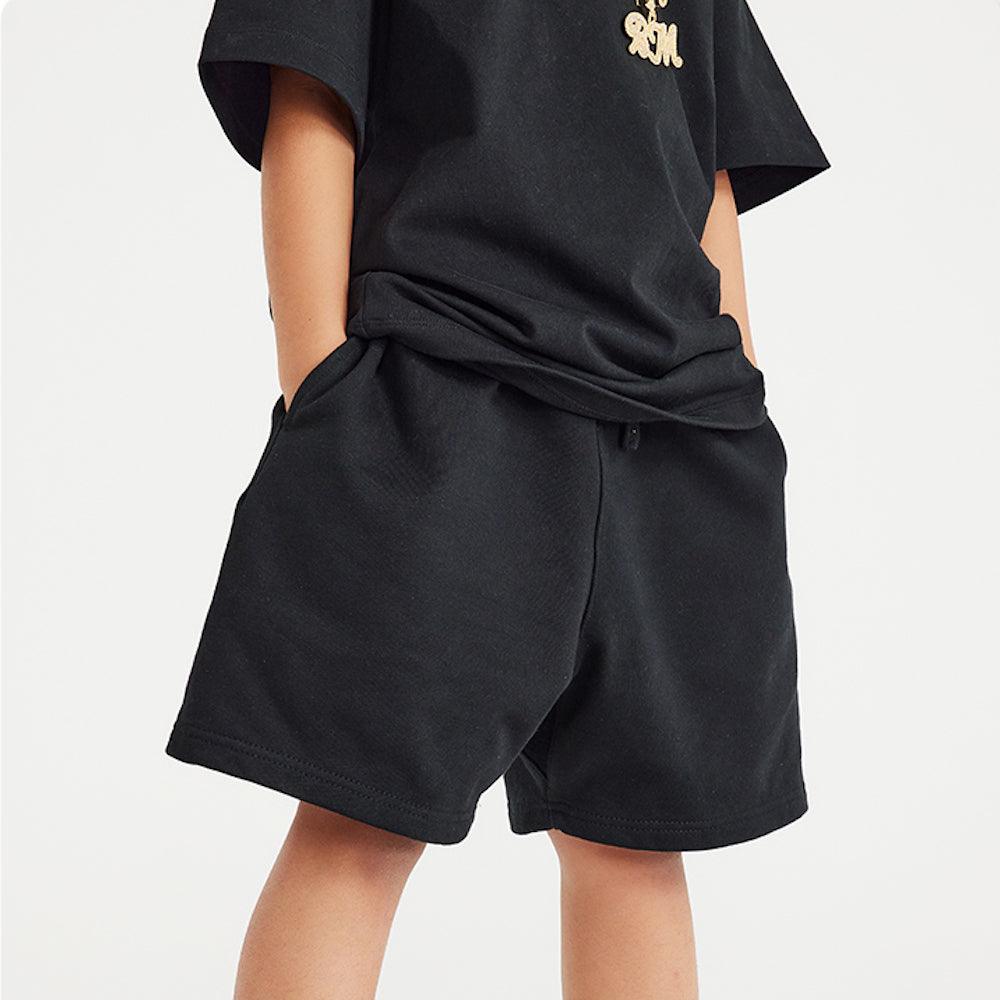 "EVERY NATION EVERY SOUL" Premium Cotton Kids Streetwear Shorts