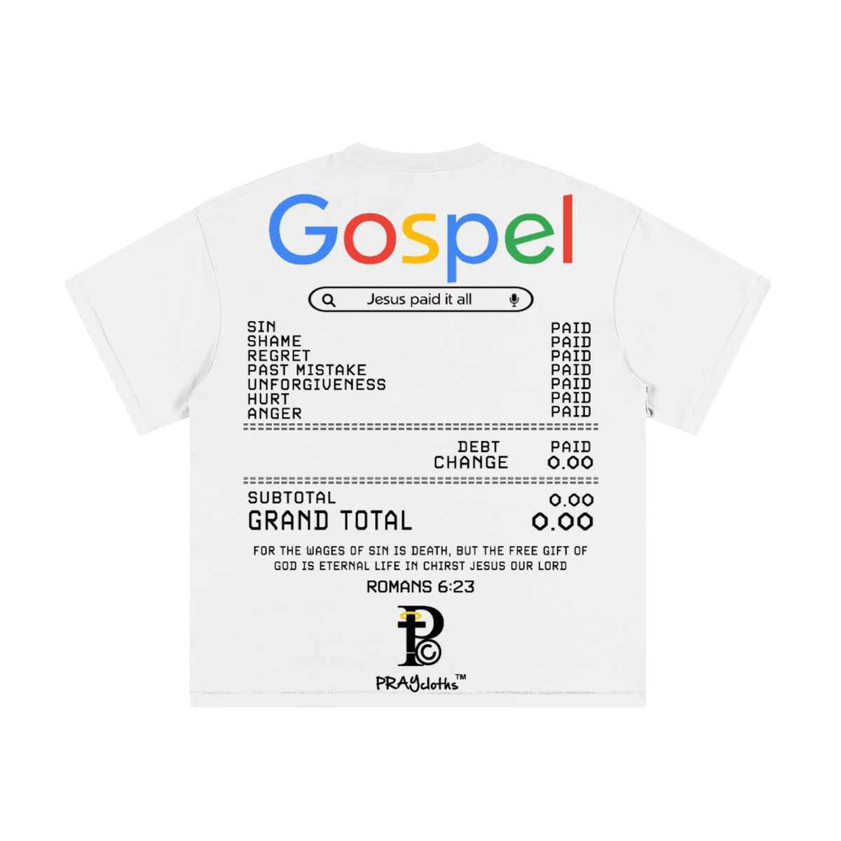"GOSPEL SEARCH" Premium Cotton Kids Graphic Streetwear T-Shirt