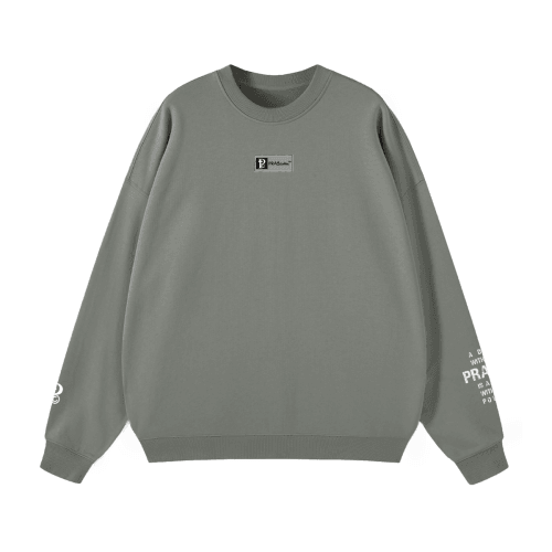 "Pc PRINCIPALS" Premium Cotton Lightweight Unisex Oversized Crewneck Sweatshirt