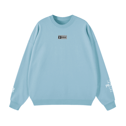 "Pc PRINCIPALS" Premium Cotton Lightweight Unisex Oversized Crewneck Sweatshirt