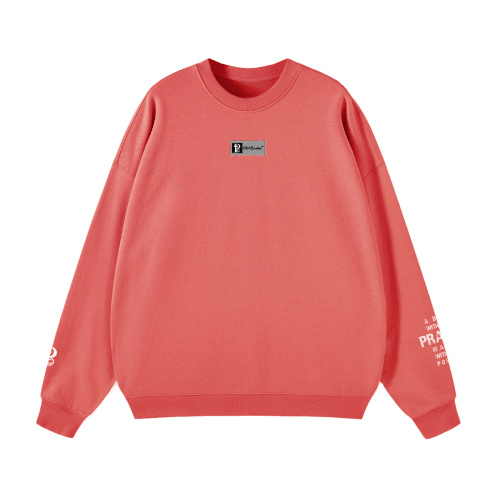 "Pc PRINCIPALS" Premium Cotton Lightweight Unisex Oversized Crewneck Sweatshirt