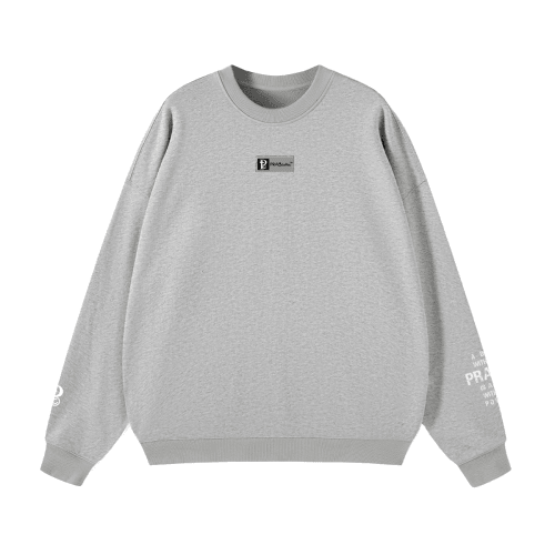 "Pc PRINCIPALS" Premium Cotton Lightweight Unisex Oversized Crewneck Sweatshirt