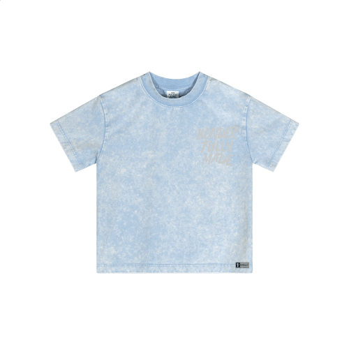"WONDERFULLY MADE" Premium Cotton Vintage Washed Kids Streetwear T-Shirt