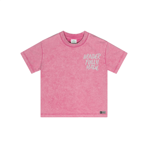 "WONDERFULLY MADE" Premium Cotton Vintage Washed Kids Streetwear T-Shirt
