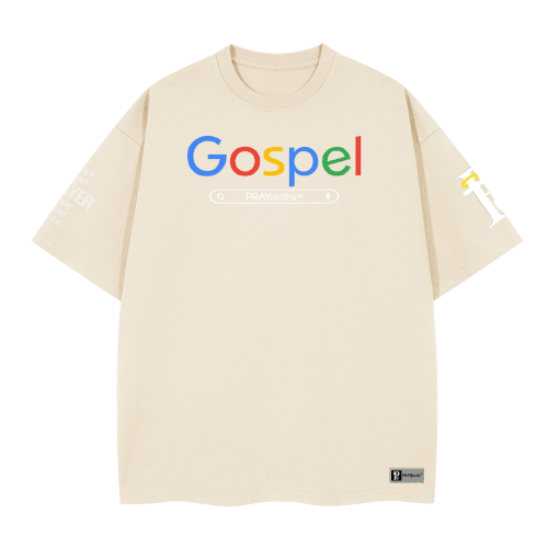 "GOSPEL SEARCH" Premium Cotton Unisex Graphic T-Shirt