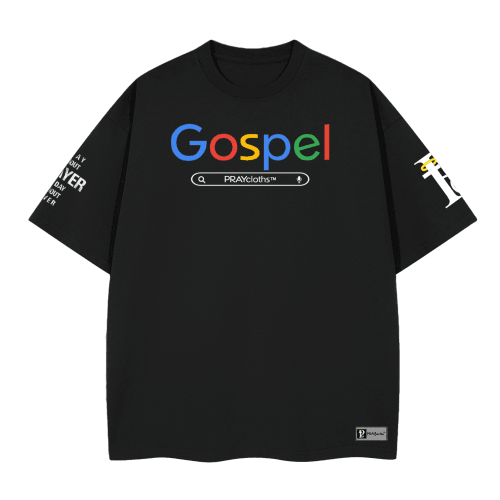 "GOSPEL SEARCH" Premium Cotton Unisex Graphic T-Shirt