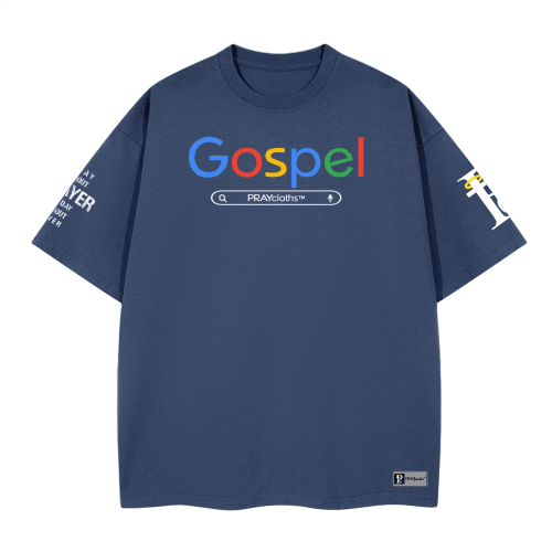 "GOSPEL SEARCH" Premium Cotton Unisex Graphic T-Shirt