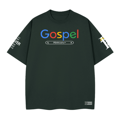 "GOSPEL SEARCH" Premium Cotton Unisex Graphic T-Shirt
