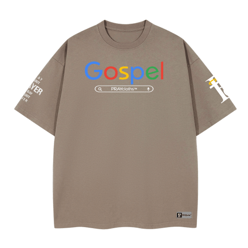 "GOSPEL SEARCH" Premium Cotton Unisex Graphic T-Shirt