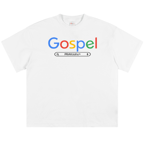 "GOSPEL SEARCH" Premium Cotton Kids Graphic Streetwear T-Shirt