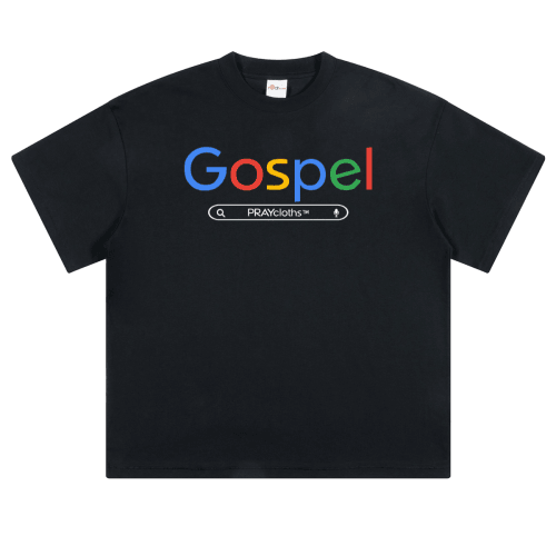 "GOSPEL SEARCH" Premium Cotton Kids Graphic Streetwear T-Shirt