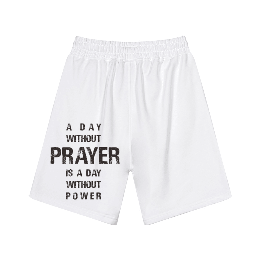 "HE FIRST LOVED US" Premium Cotton Kids Streetwear Shorts