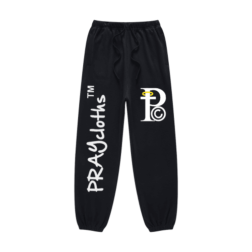 "Pc" Heavyweight Casual Plush Jogger Sweatpants - PRAYcloths™