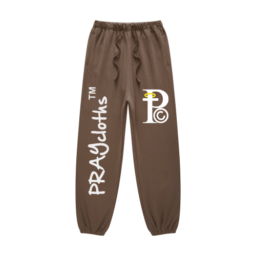 "Pc" Heavyweight Casual Plush Jogger Sweatpants - PRAYcloths™