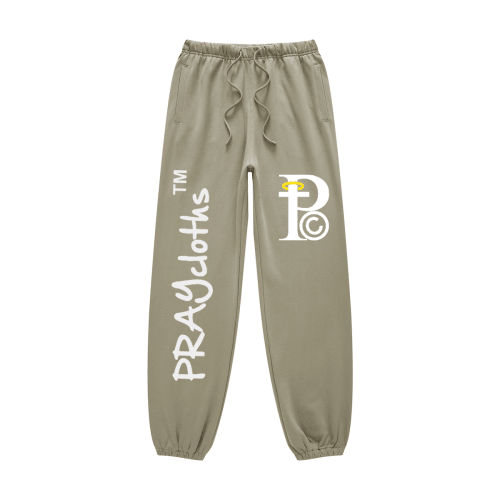 "Pc" Heavyweight Casual Plush Jogger Sweatpants - PRAYcloths™