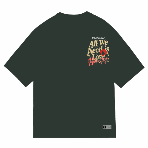 "ALL WE NEED IS LOVE" Premium Cotton Unisex T-Shirt - PRAYcloths™