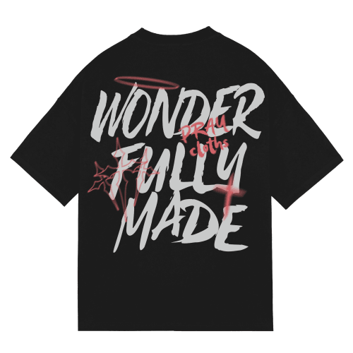 "WONDERFULLY MADE" Premium Cotton Unisex T-Shirt - PRAYcloths™