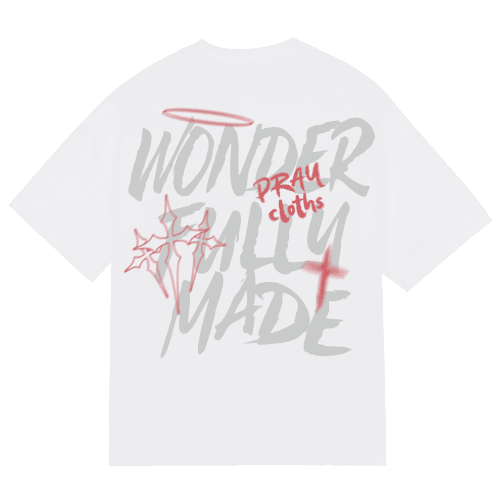 "WONDERFULLY MADE" Premium Cotton Unisex T-Shirt - PRAYcloths™