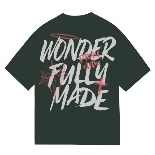 "WONDERFULLY MADE" Premium Cotton Unisex T-Shirt - PRAYcloths™