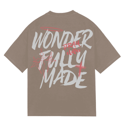 "WONDERFULLY MADE" Premium Cotton Unisex T-Shirt - PRAYcloths™