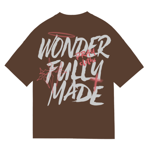 "WONDERFULLY MADE" Premium Cotton Unisex T-Shirt - PRAYcloths™