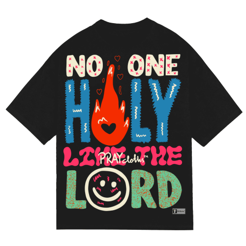 "NO ONE HOLY LIKE THE LORD" Premium Cotton Unisex T-Shirt - PRAYcloths™