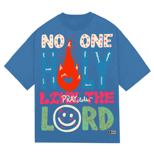 "NO ONE HOLY LIKE THE LORD" Premium Cotton Unisex T-Shirt - PRAYcloths™