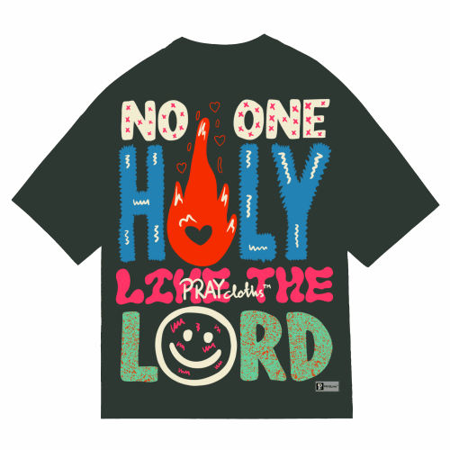 "NO ONE HOLY LIKE THE LORD" Premium Cotton Unisex T-Shirt - PRAYcloths™