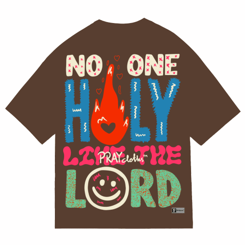 "NO ONE HOLY LIKE THE LORD" Premium Cotton Unisex T-Shirt - PRAYcloths™