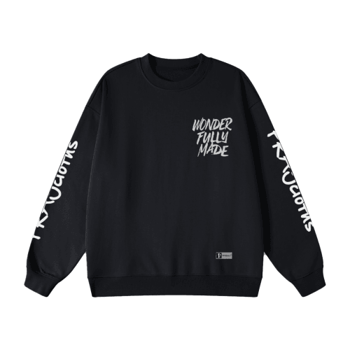 "WONDERFULLY MADE" Premium Unisex Oversized Sweatshirt - PRAYcloths™