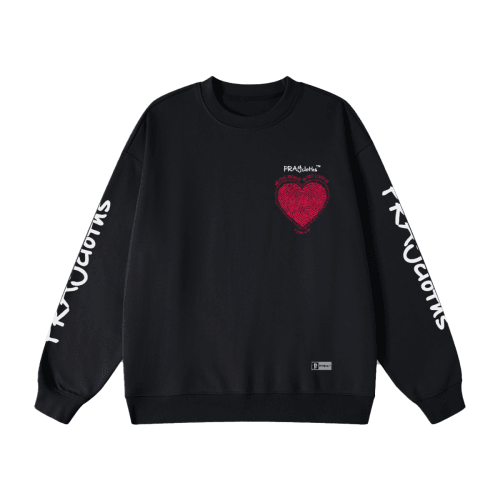 "HE FIRST LOVED US" Premium Unisex Oversized Sweatshirt - PRAYcloths™