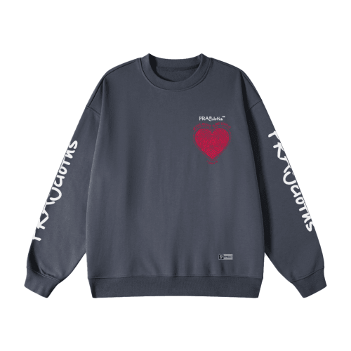 "HE FIRST LOVED US" Premium Unisex Oversized Sweatshirt - PRAYcloths™