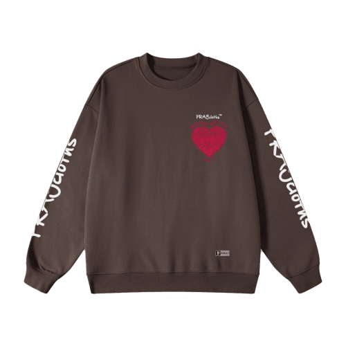 "HE FIRST LOVED US" Premium Unisex Oversized Sweatshirt - PRAYcloths™