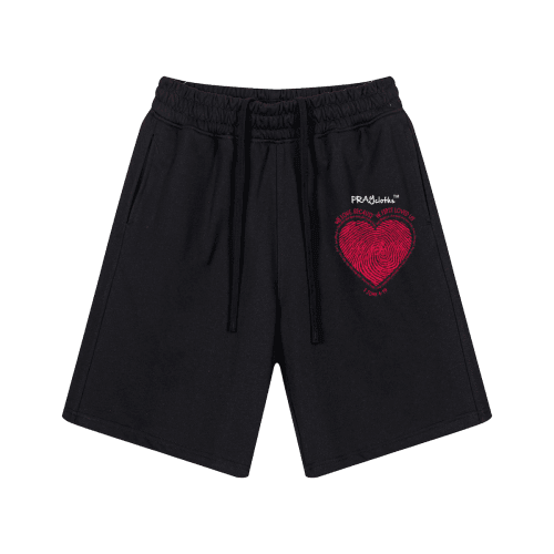 "HE FIRST LOVED US" Premium Unisex Casual Sweat Shorts