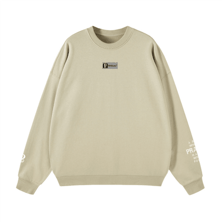 "Pc PRINCIPALS" Premium Cotton Lightweight Unisex Oversized Crewneck Sweatshirt
